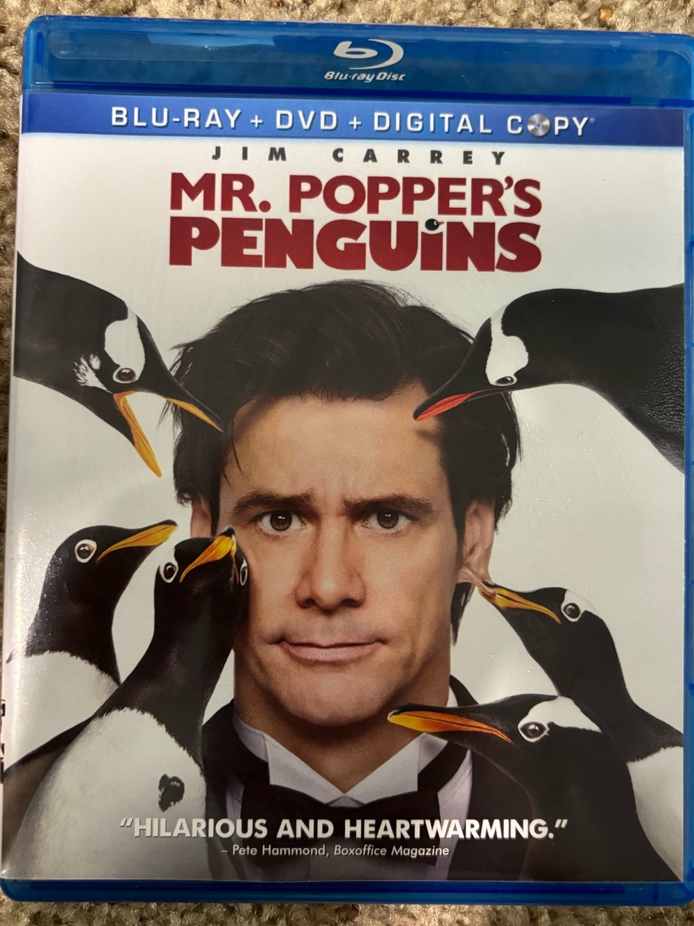 Mr.‎ Popper’s Penguins Blu-ray DVD Digital 3 Disc Set